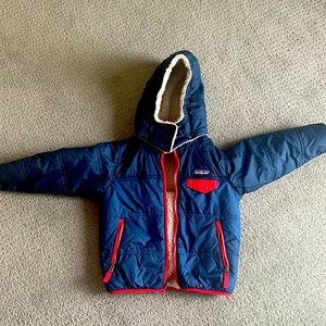 Patagonia Tribbles Reversible Coat - perfect condition 4T